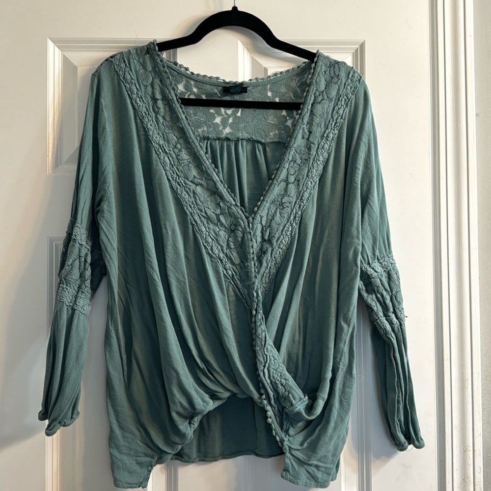 Lace plus size top from rue 21